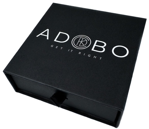 Czarna bransoletka rzemykowa ze skóry ekologicznej i stali nierdzewnej, z podwójnym splotem rzemykowym