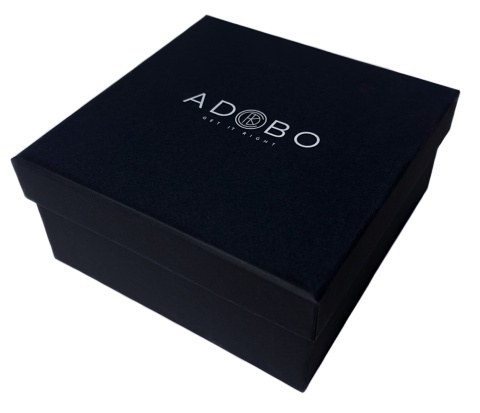 Męski, czarny pasek z automatyczną, grafitową klamrą