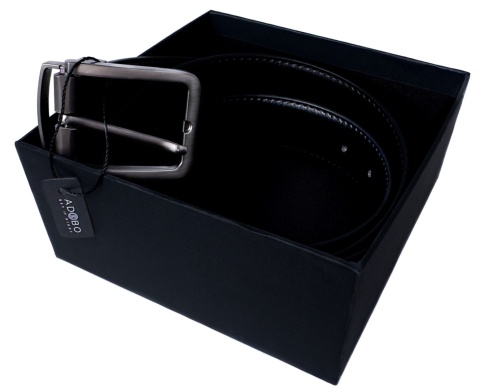 Męski pasek SMART BELT brązowo-czarny, dwustronny