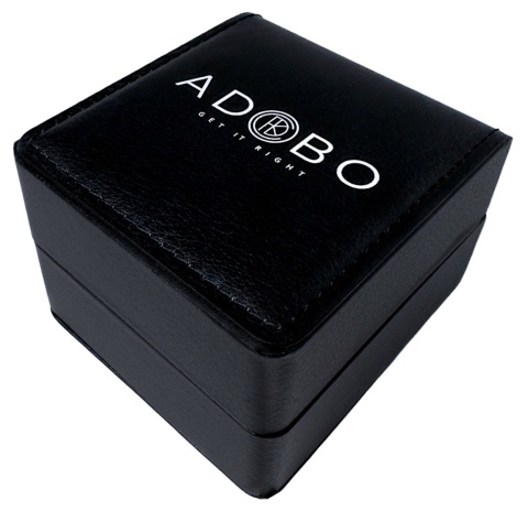 Zegarek męski z zielonym, parcianym paskiem